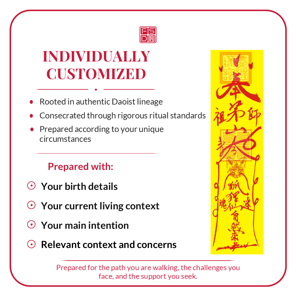 Custom Fox Immortal Charisma Talisman prepared for audience appeal, client attraction, social magnetism, public visibility, likability, and memorable presence.