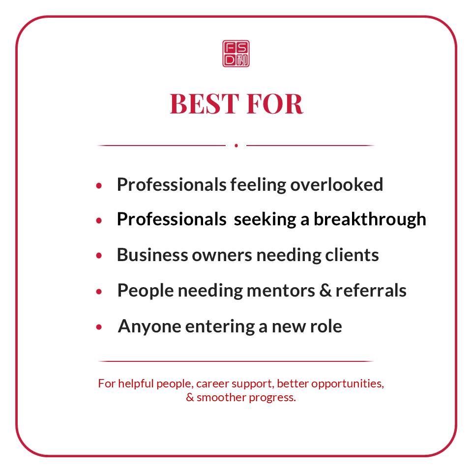 Supportive People Talisman best for professionals feeling overlooked, people seeking a breakthrough, business owners needing clients, mentors, referrals, and career support.